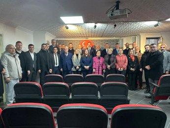 AK Parti Genel Başkan Yardımcısından MHP İl Başkanına Ziyaret