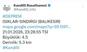 Peş peşe gelen depremler 