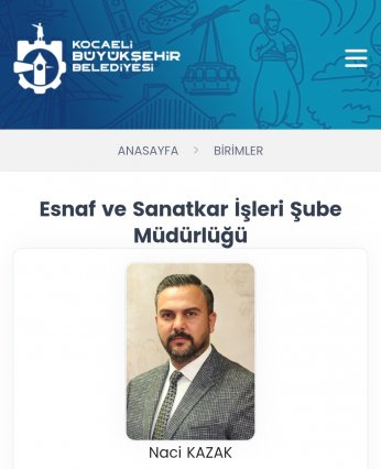 Kocaeli Büyükşehirde görev değişiklikleri 