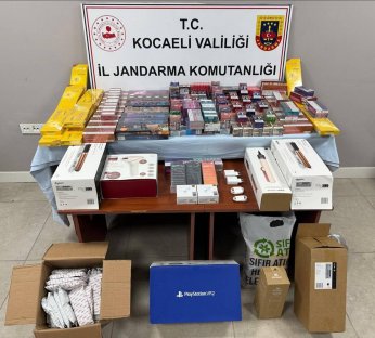 Piyasa değeri 2,7 milyon TL kaçak ürün ele geçirildi 