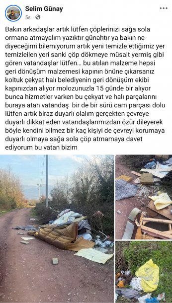 Muhtardan Çevre Duyarlılığı 