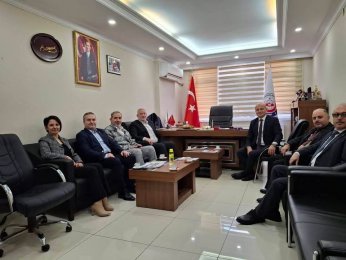 Türk-İş İl Başkanından Sevindik Saral'a Ziyaret 