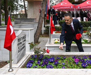 Çanakkale Zaferinin 111.Yıl Dönümünde Şehitlerimiz Anıldı 