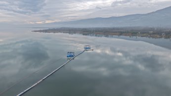 Kocaeli'nin Fazla Suyu, Sapanca Gölü'nü Besliyor 