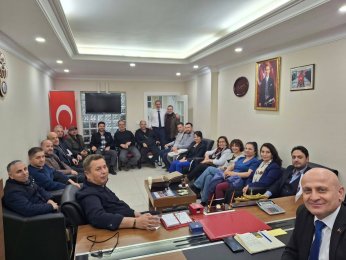 Sevindik Saral Temsilciler Heyeti ile Bir Araya Geldi 