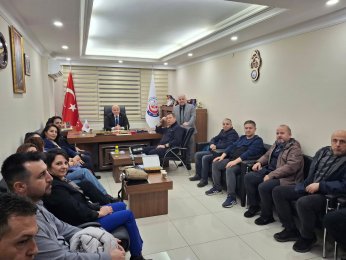 Sevindik Saral Temsilciler Heyeti ile Bir Araya Geldi 