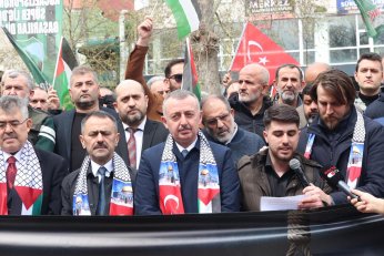 Filistin İçin Tek Yürek Olundu 
