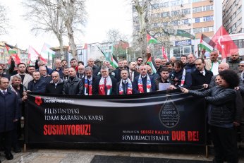 Filistin İçin Tek Yürek Olundu 