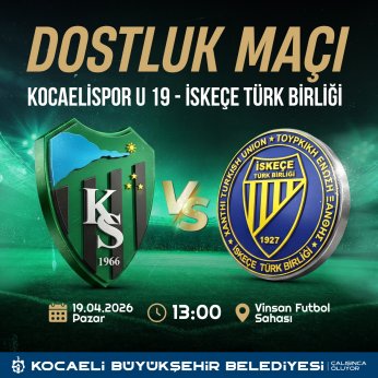 Kocaeli-İskeçe, futbolun birleştirici gücüyle buluşuyor 