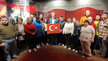 Şehitlere vefa ziyareti 