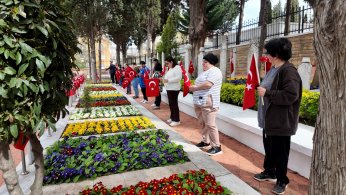 Şehitlere vefa ziyareti 