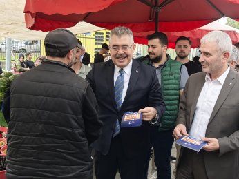 Veysel Tipioğlu’ndan Gebze’de Pazar Ziyareti