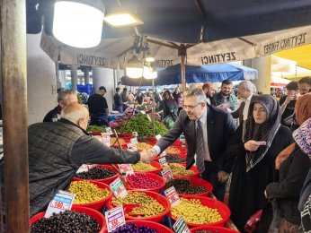 Veysel Tipioğlu’ndan Gebze’de Pazar Ziyareti