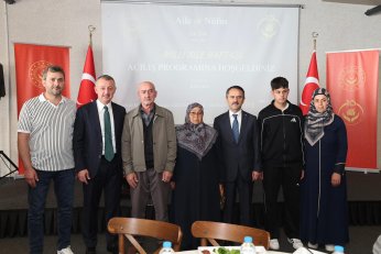 “Ailelerimiz için kapsamlı bir program yürütüyoruz”