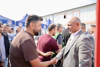 Körfez Belediyesi personeli bayramlaştı