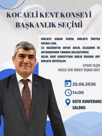 Kent Konseyi Seçiminde Geri Sayım