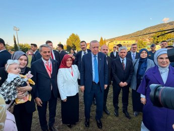 Cumhurbaşkanı Erdoğan Sapanca Kampında