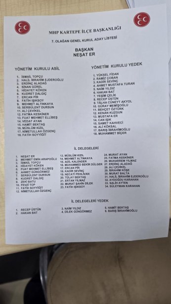 İzmit ve Kartepe Delegeleri 'Yola Devam' Dedi