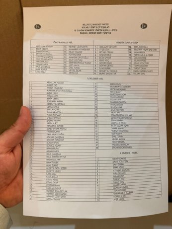İzmit ve Kartepe Delegeleri 'Yola Devam' Dedi