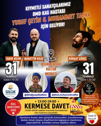 DMD'li Muhammet Talha ve Yusuf İçin Umut Seferberliği