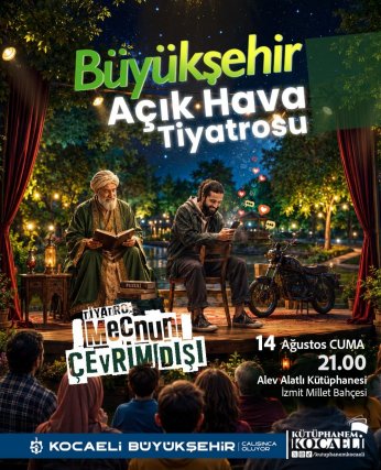 “Mecnun Çevrim Dışı” Kocaeli’de Perdelerini Açıyor