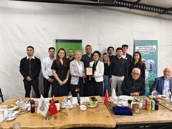 KOSTÜ'nün örnek proje programı,plaket töreni ile son buldu 