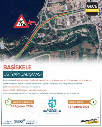 İzmit İstikameti Trafiğe Kapatıldı 