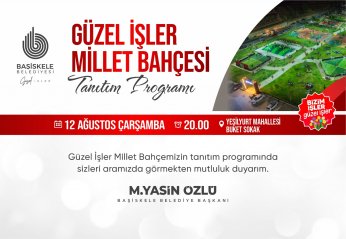 BAŞİSKELE’DE “GÜZEL İŞLER” ZAMANI!