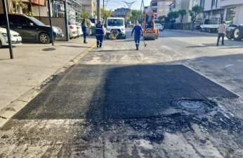 Körfez ilçede bozuk yol kalmayacak 