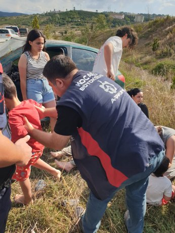 Kandıra Yolunda Hayat Kurtaran Müdahale!