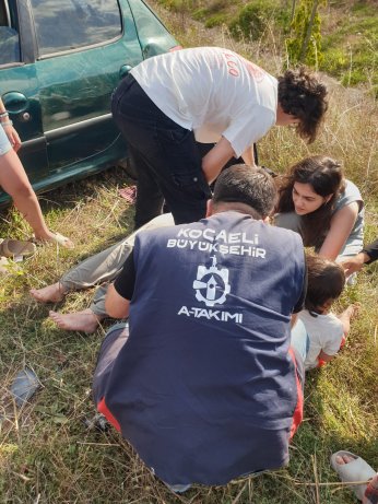 Kandıra Yolunda Hayat Kurtaran Müdahale!