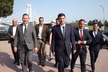 Emengen'e kongre öncesi anlamlı ziyaret 