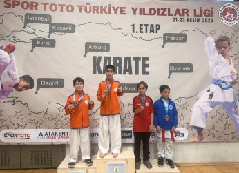 Darıca'da Körfez'li karateci rüzgarı 