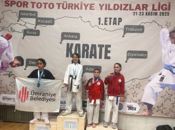 Darıca'da Körfez'li karateci rüzgarı 