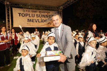 İzmit’te 102 Çocuğun Sünnet Mutluluğu!