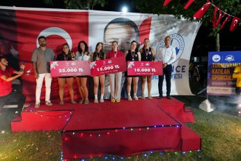 Dereceye Giren Sporcular Ödüllerini Aldılar 