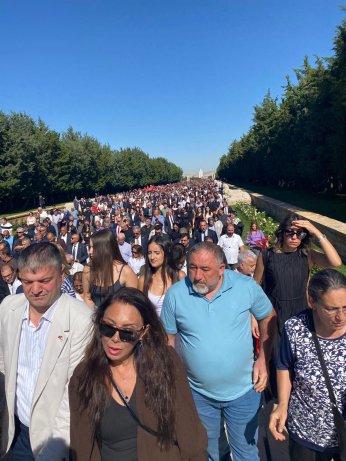 CHP Kocaeli Örgütlerinden Anıtkabir Çıkarması!