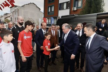 Dev tesisin temelini Bakan Osman Aşkın Bak attı 