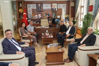 Büyükgöz’den Rektör Mantar’a Yeni Dönem Desteği