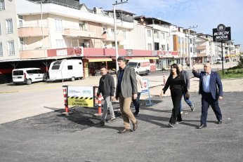 Çalışmaları yerinde inceledi 