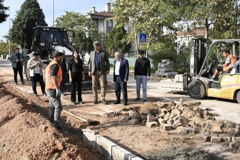 Çalışmaları yerinde inceledi 