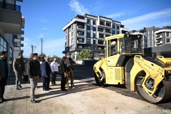 Çalışmaları yerinde inceledi 