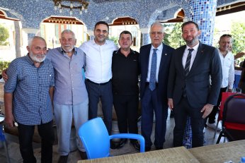 Başkan Özlü Bursa Milletvekili Aydın'ı Ağırladı 