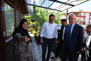 Başkan Özlü Bursa Milletvekili Aydın'ı Ağırladı 