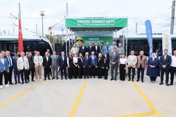 Kartepe’ye Tramvay Geldi!