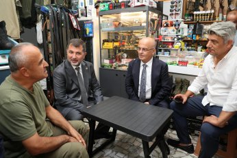 Şahin Talus: “Her an sahada, her dem milletimizle beraberiz”