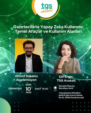 Gazetecilere yapay zeka eğitimi geliyor!