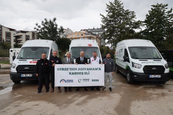Gebze’den Adıyaman’a Kardeşlik Eli