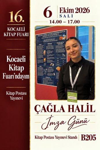Kitap Fuarı'nın en genç yazarı oldu
