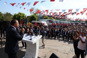 Derince’de araç filosu yenilendi
